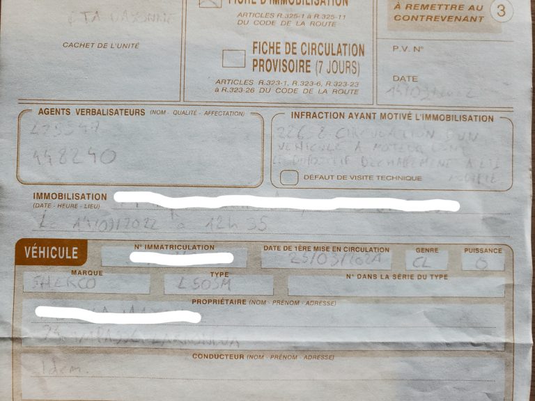 Infraction à géométrie variable